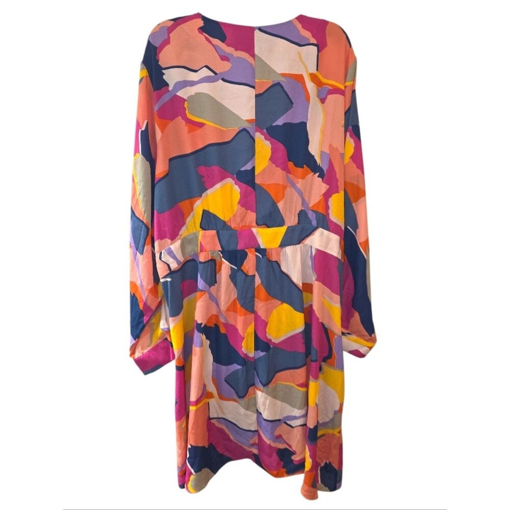 City Chic Gianna Bold Wrap Style Blouse - Picture 2 of 15